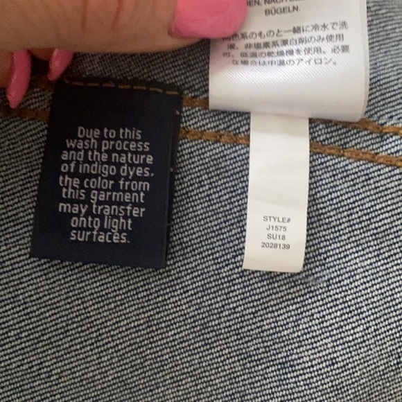 NWT J. Crew Sleeveless Denim Mini Dress Sz 2 - Picture 5 of 6